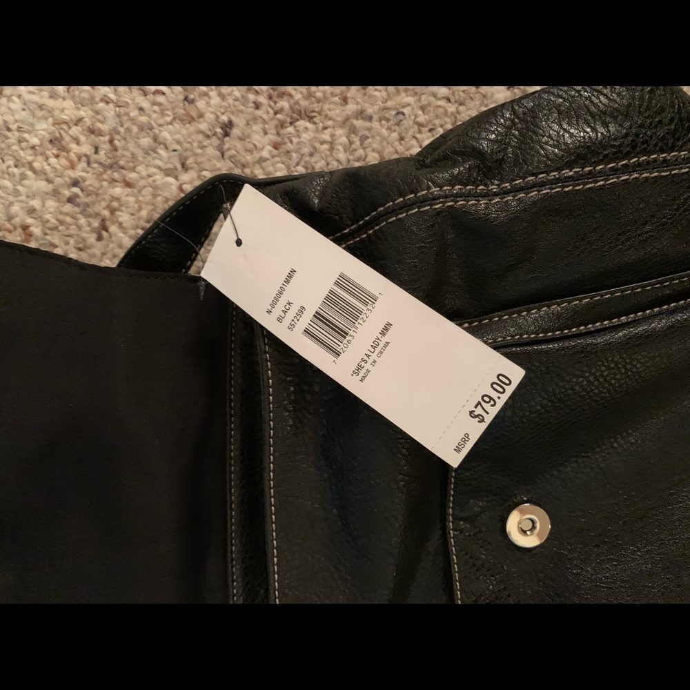 Nine West black crossbody brand new - Picture 2 of 7